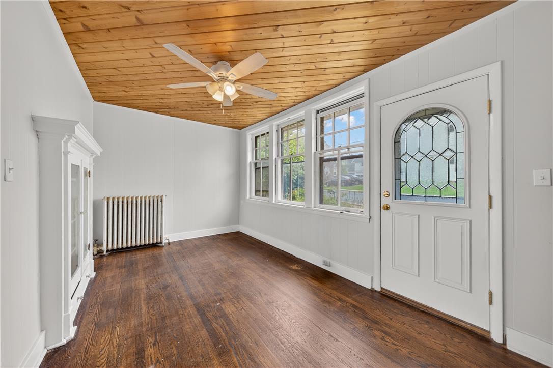 65 2nd Street Slatington, PA 18080 - Photo 23 of 46 This naturally illuminated entryway features wood flooring and a decorative glass door, creating an inviting first impression.