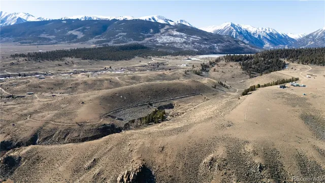 a view of a dry yard