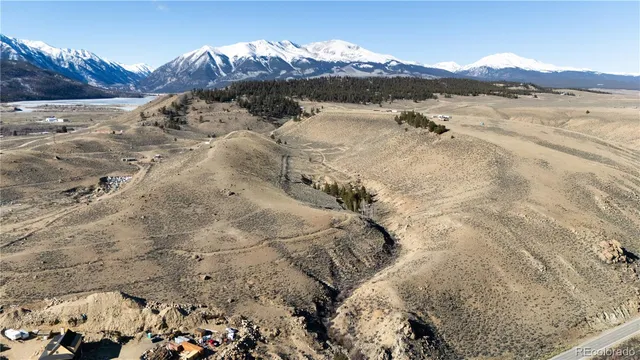 a view of lake with mountain