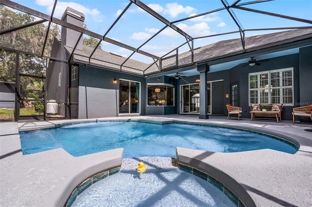 315 Lake Road Lake Mary, FL 32746 - Photo 50 of 65 SALTWATER SCREENED IN POOL