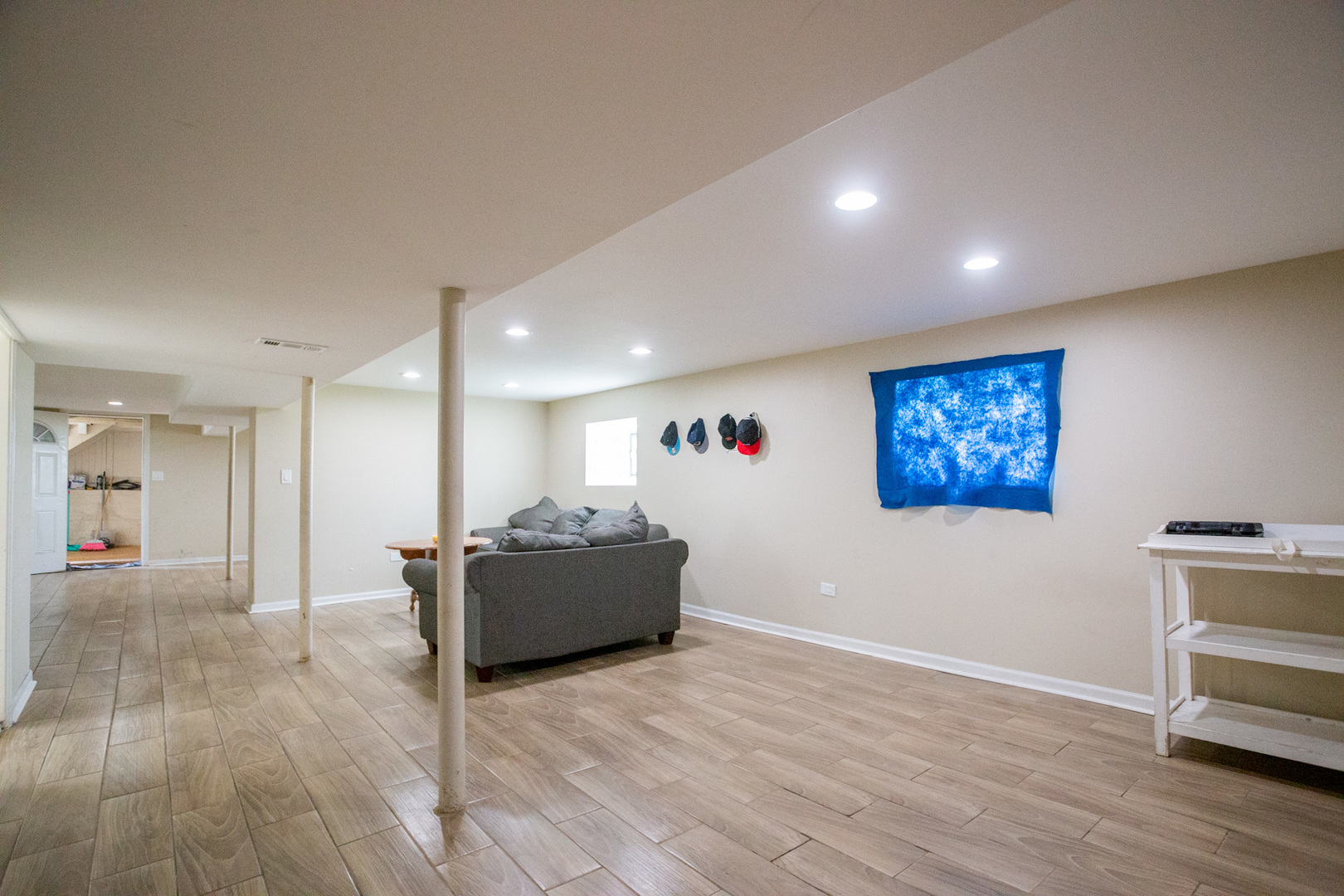 9226 South Ellis Avenue Chicago, IL 60619 - Photo 16 of 17 a living room with furniture and kitchen view