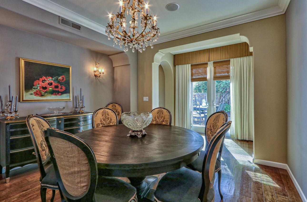 7260 Eagle Ridge Drive Gilroy, CA 95020 - Photo 17 of 36 a view of a dining room with furniture window and outside view