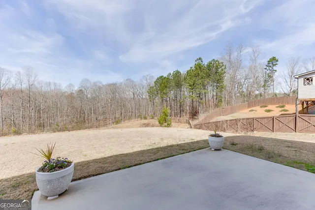 a house with a outdoor space