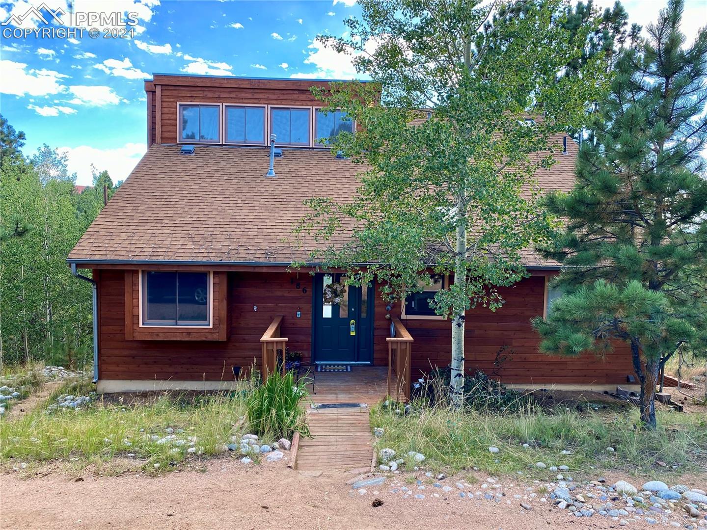 186 Wayward Wind Road Divide, CO 80814 - Photo 1 of 9 Front of the home
