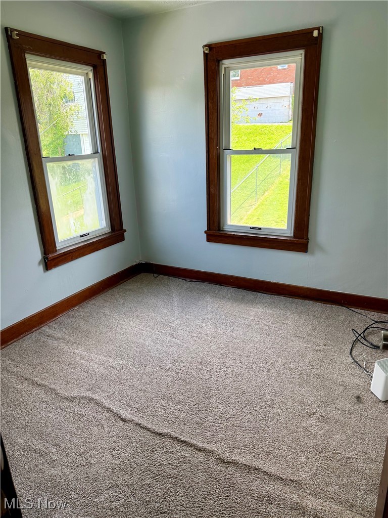237 Beech Road Weirton, WV 26062 - Photo 17 of 24 Unfurnished room with carpet and baseboards