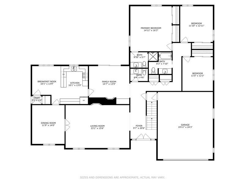 278 Longcommon Road Riverside, IL 60546 - Photo 33 of 36 a picture of floor plan