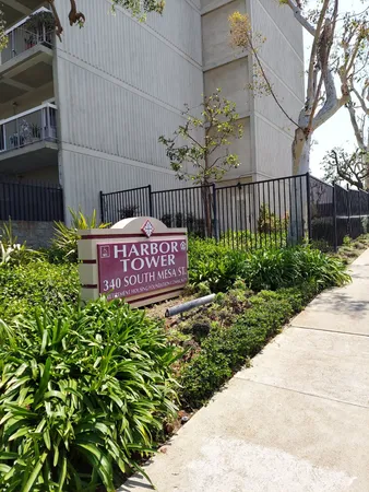 a sign on the side of a building