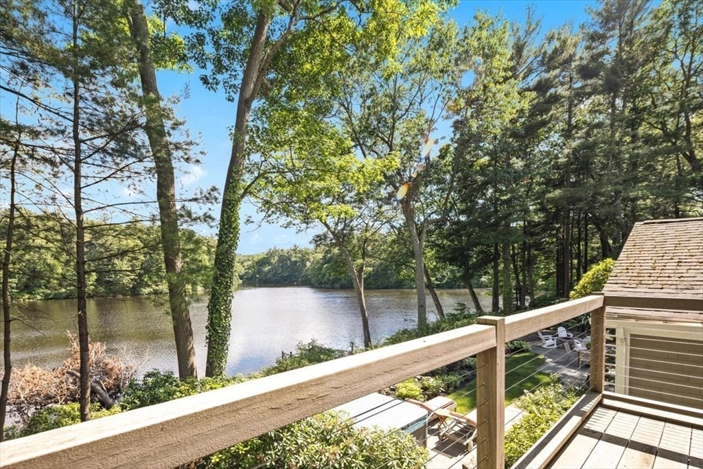 25 Howland Lane Hingham, MA 02043 - Photo 33 of 34 a view of a balcony with lake view