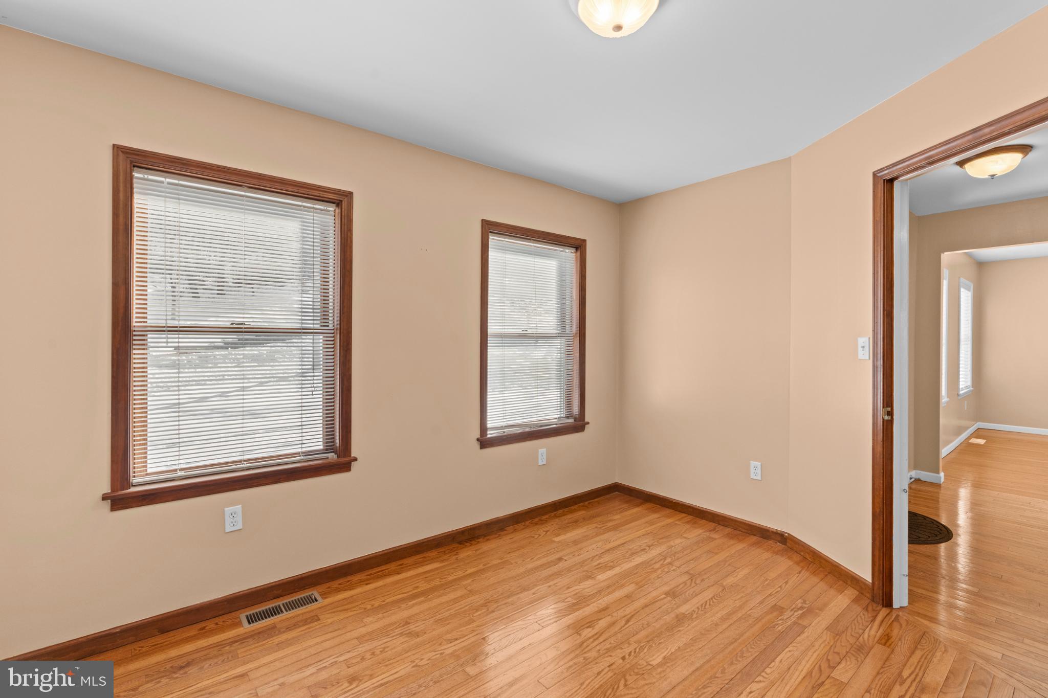 229 Cochise Trail Lock Haven, PA 17745 - Photo 14 of 48 a view of an empty room with wooden floor and a window