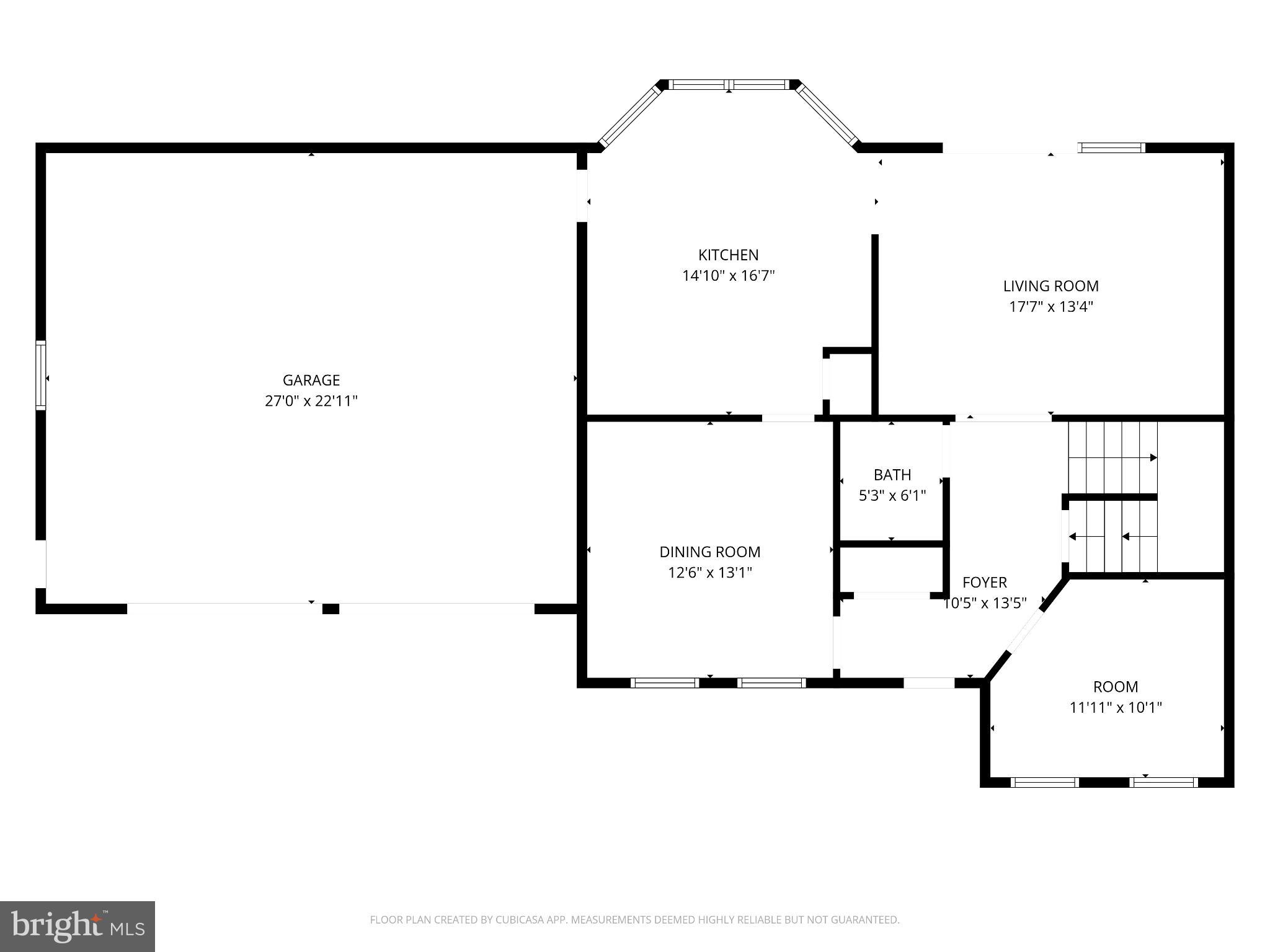 229 Cochise Trail Lock Haven, PA 17745 - Photo 46 of 48 Main Level Floor Plan - Measurements Approximate