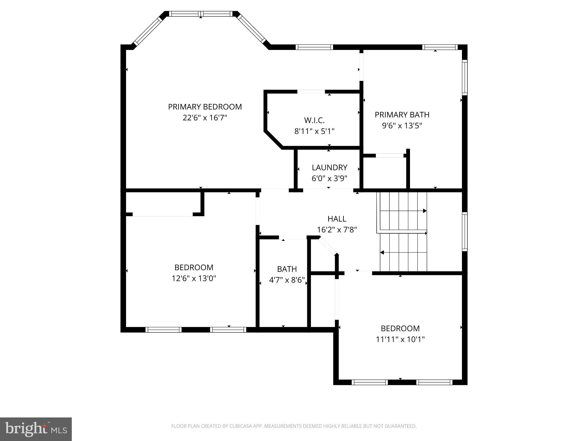 229 Cochise Trail Lock Haven, PA 17745 - Photo 47 of 48 Upper Level Floor Plan - Measurements Approximate