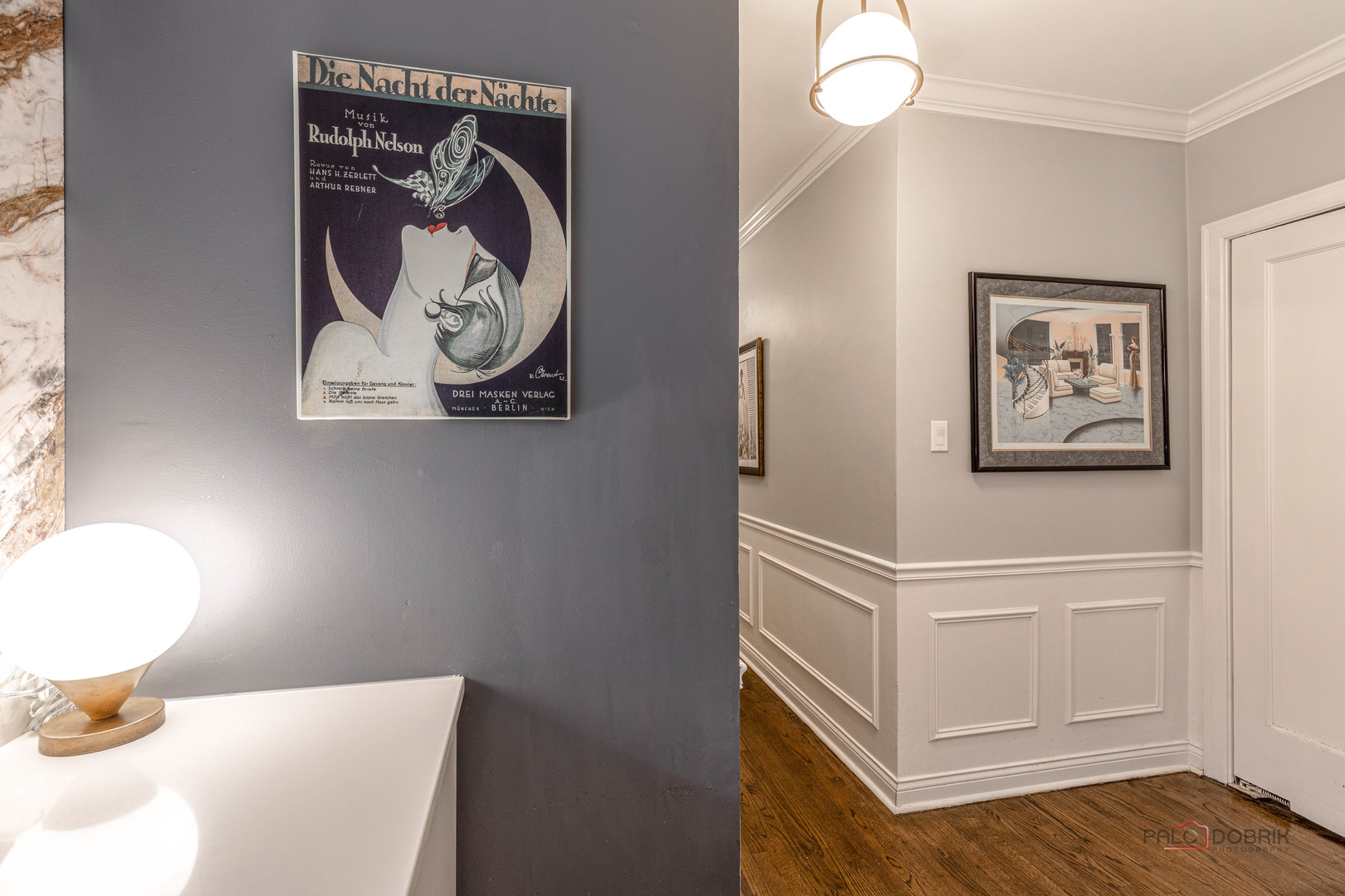 6334 North Sheridan Road, Unit 3E Chicago, IL 60660 - Photo 20 of 39 a view of a hallway to rooms and wooden floor