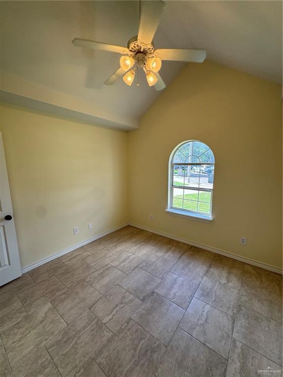 2207 Turtle Court Mission, TX 78572 - Photo 13 of 22 an empty room with a window and a fan