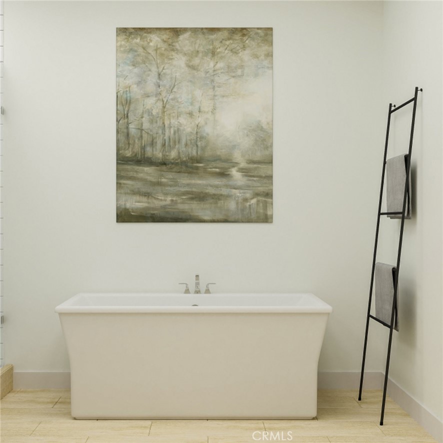 2209 Rivington Irvine, CA 92612 - Photo 12 of 20 a white bath tub sitting next to a shower