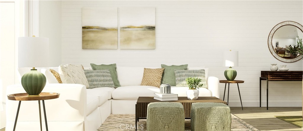 2209 Rivington Irvine, CA 92612 - Photo 6 of 20 a living room with furniture and a mirror