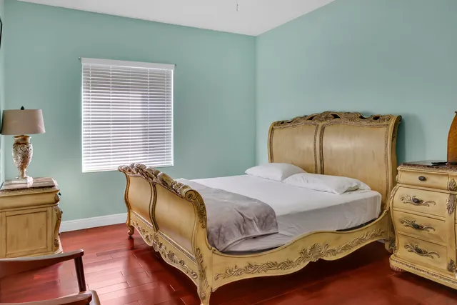 a view of a living room and hardwood floor