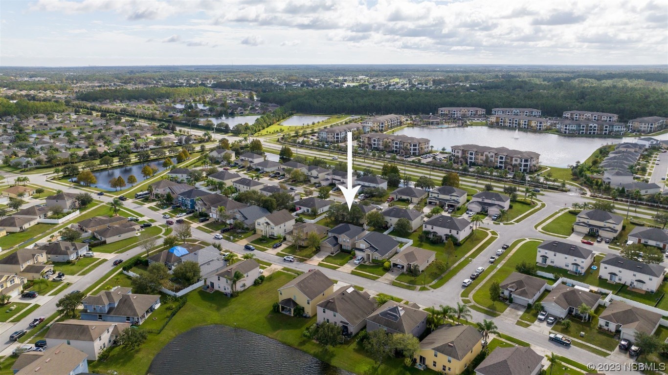 1922 Cove Point Road Port Orange, FL 32128 - Photo 46 of 54 an aerial view of multiple house