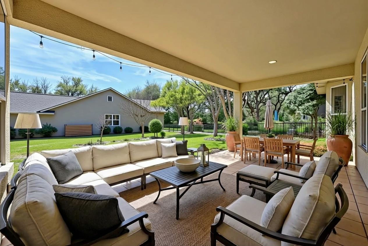 170 Dan Moody Trail Georgetown, TX 78633 - Photo 15 of 30 a balcony with furniture