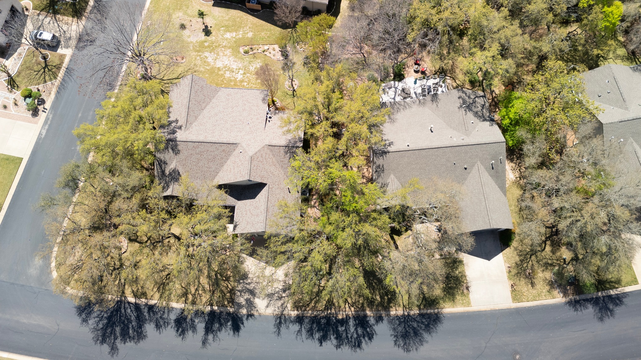 170 Dan Moody Trail Georgetown, TX 78633 - Photo 2 of 30 an aerial view of a house with a yard and garden
