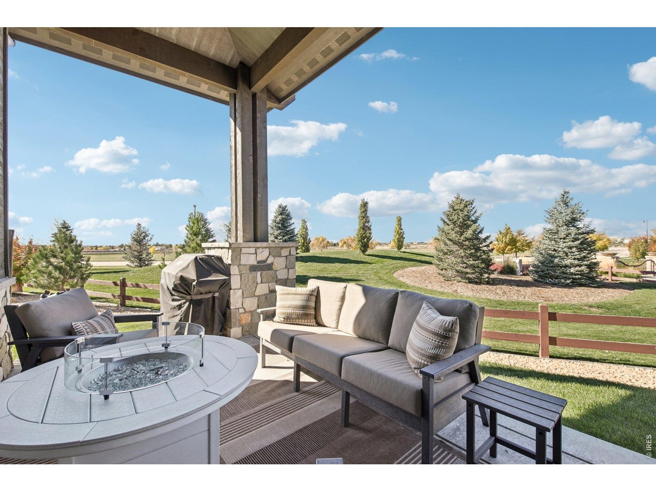 6278 Foundry Court Timnath, CO 80547 - Photo 27 of 40 Patio with expansive Mountain views