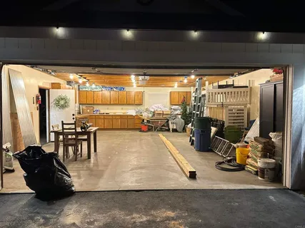 a view of water heater room