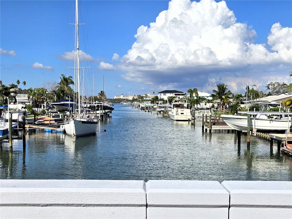 530 Lillian Drive Madeira Beach, FL 33708 - Photo 55 of 56 a view of ocean with boats and trees in the background