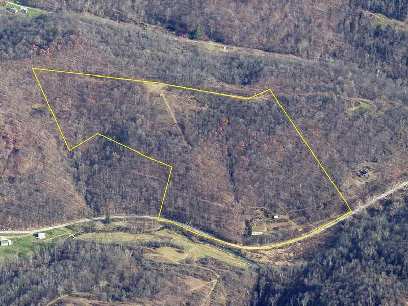 Aerial View. approximate property lines for parcel on pictometry.