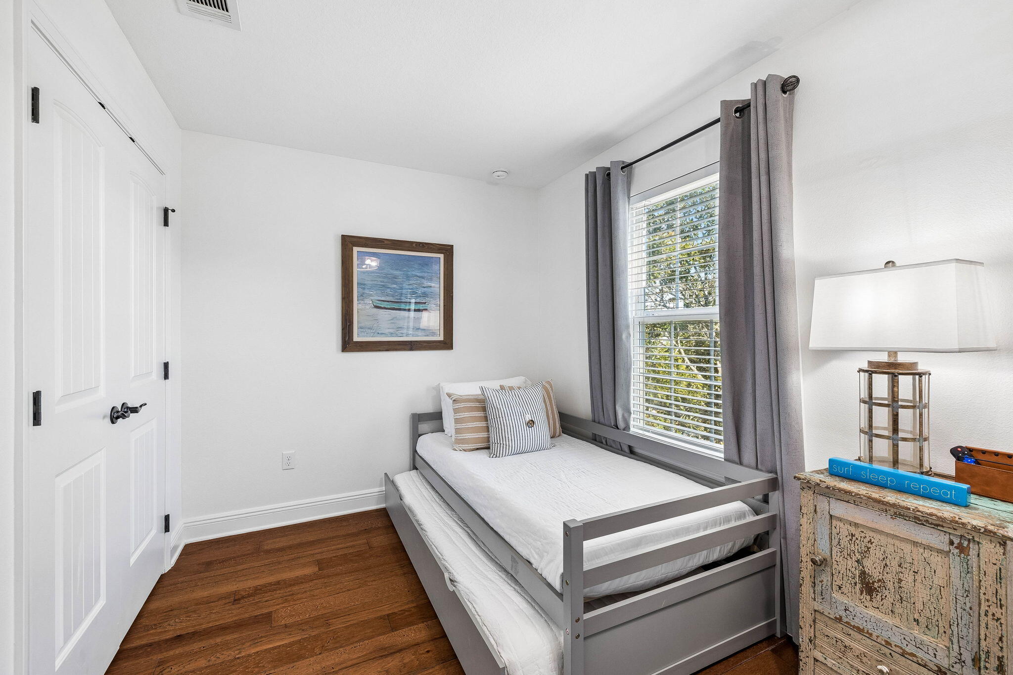 27 Grayling Way Inlet Beach, FL 32461 - Photo 19 of 33 Bunk space with trundle bed