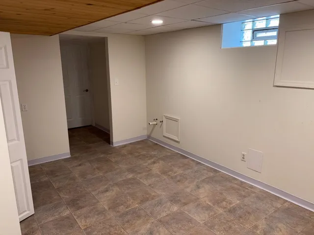 wooden floor in an empty room