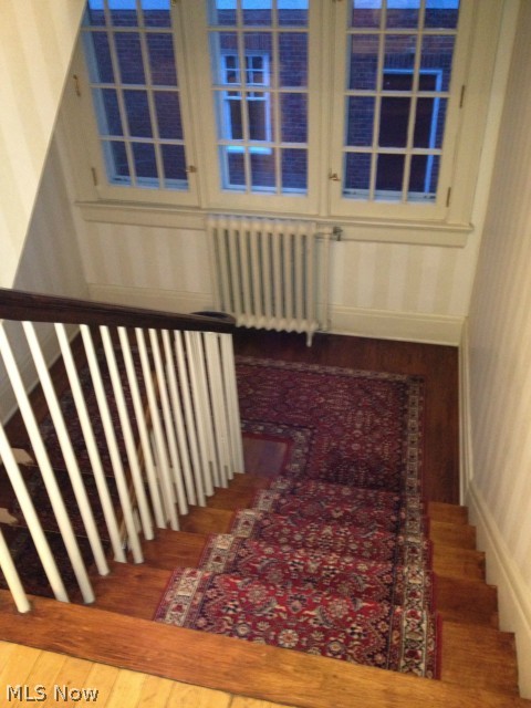 2919 Paxton Road Cleveland, OH 44120 - Photo 12 of 25 Sunny landing and refinished stairwell