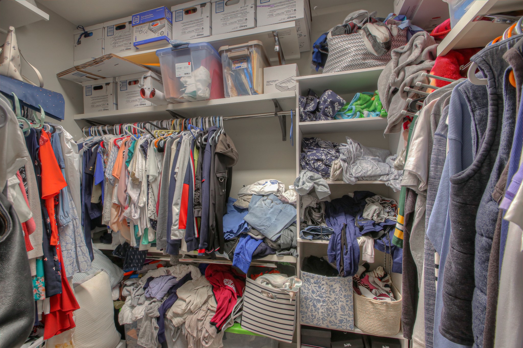 121 Flat Woods Road Lebanon, TN 37090 - Photo 15 of 39 a view of walk in closet with clothes and shoes