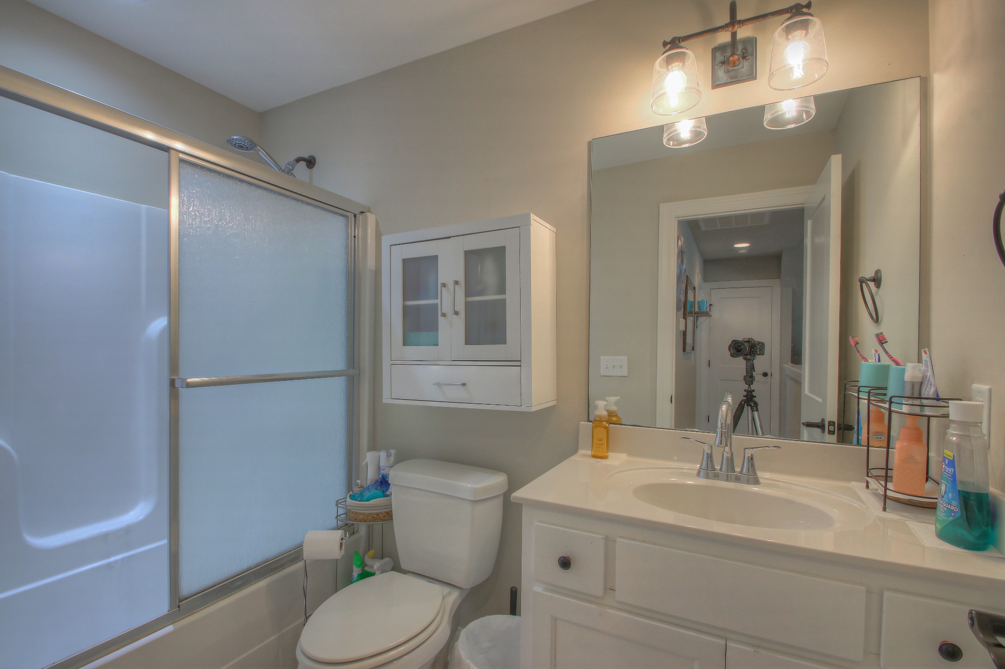 121 Flat Woods Road Lebanon, TN 37090 - Photo 25 of 39 a bathroom with a sink toilet and shower