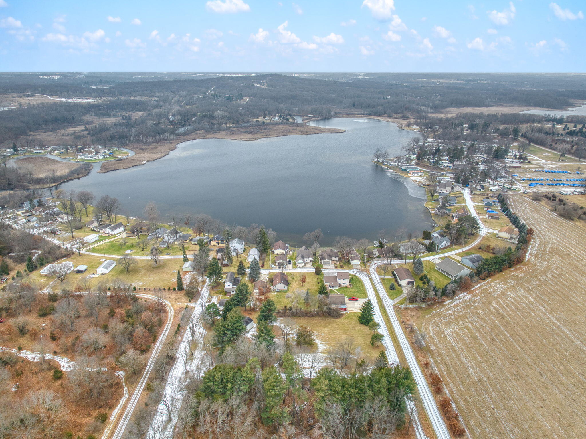 40 Deep Lake Road Brooklyn, MI 49230 - Photo 3 of 60 24-web-or-mls-DJI_0532_HDR