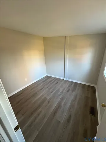 a view of empty room