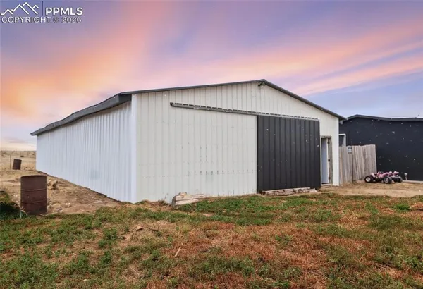 a backyard of a house