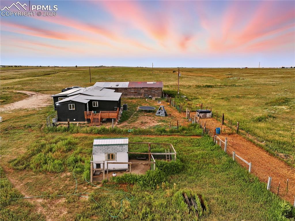 6615 Mulberry Road Calhan, CO 80808 - Photo 47 of 47 a view of a lake with a big yard