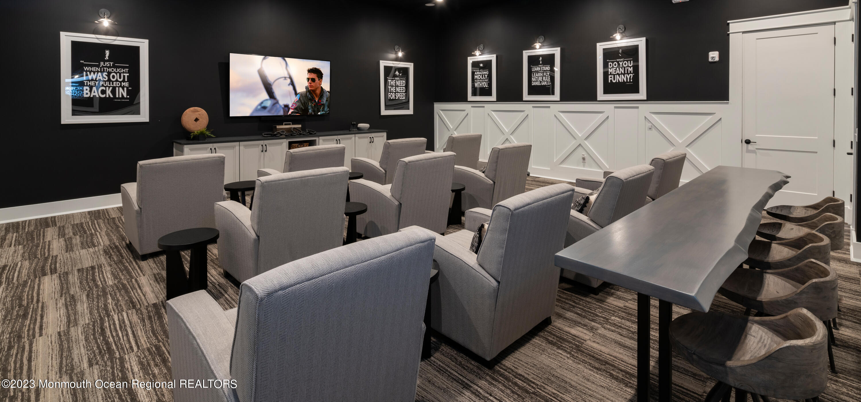 23 Gulfstream Road New Egypt, NJ 08533 - Photo 24 of 34 a living room with furniture and a flat screen tv
