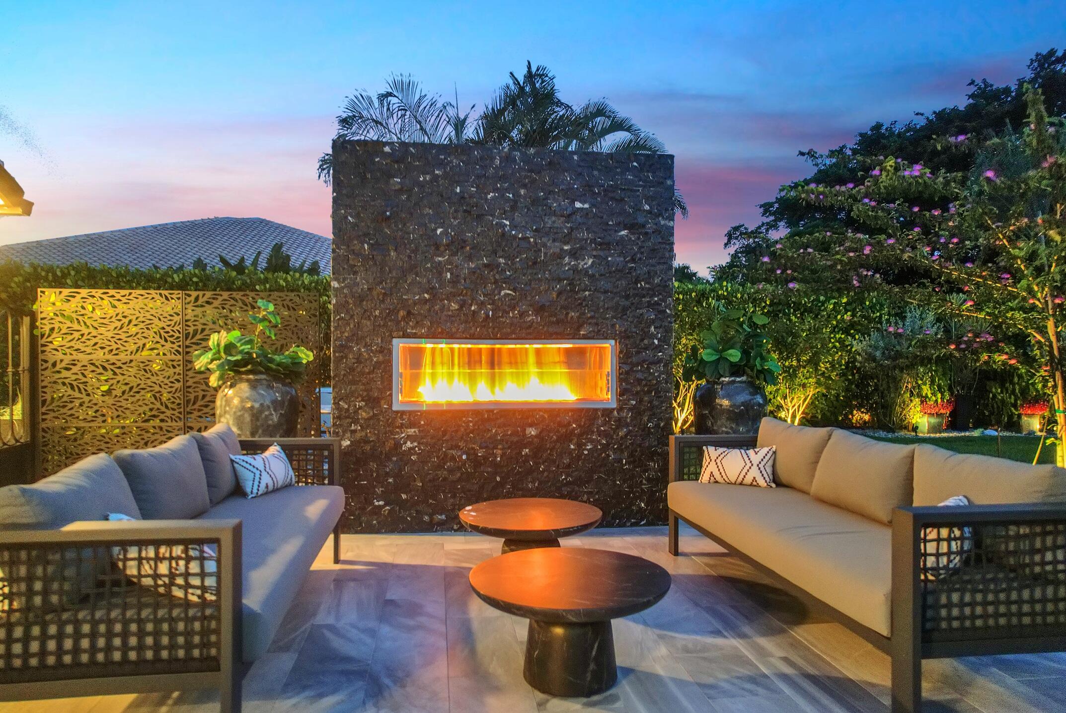 21082 North Sweetwater Lane Boca Raton, FL 33428 - Photo 70 of 75 a outdoor living space with furniture and city view