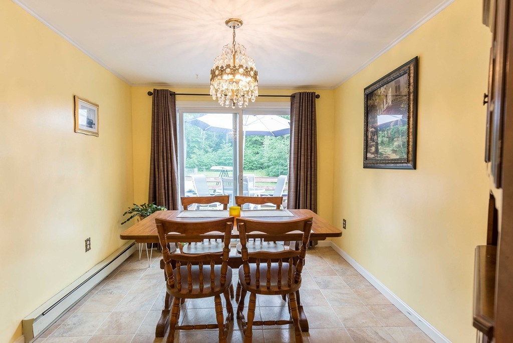 111 Sherbert Road Ashburnham, MA 01430 - Photo 4 of 18 a view of a dining room with furniture window and outside view