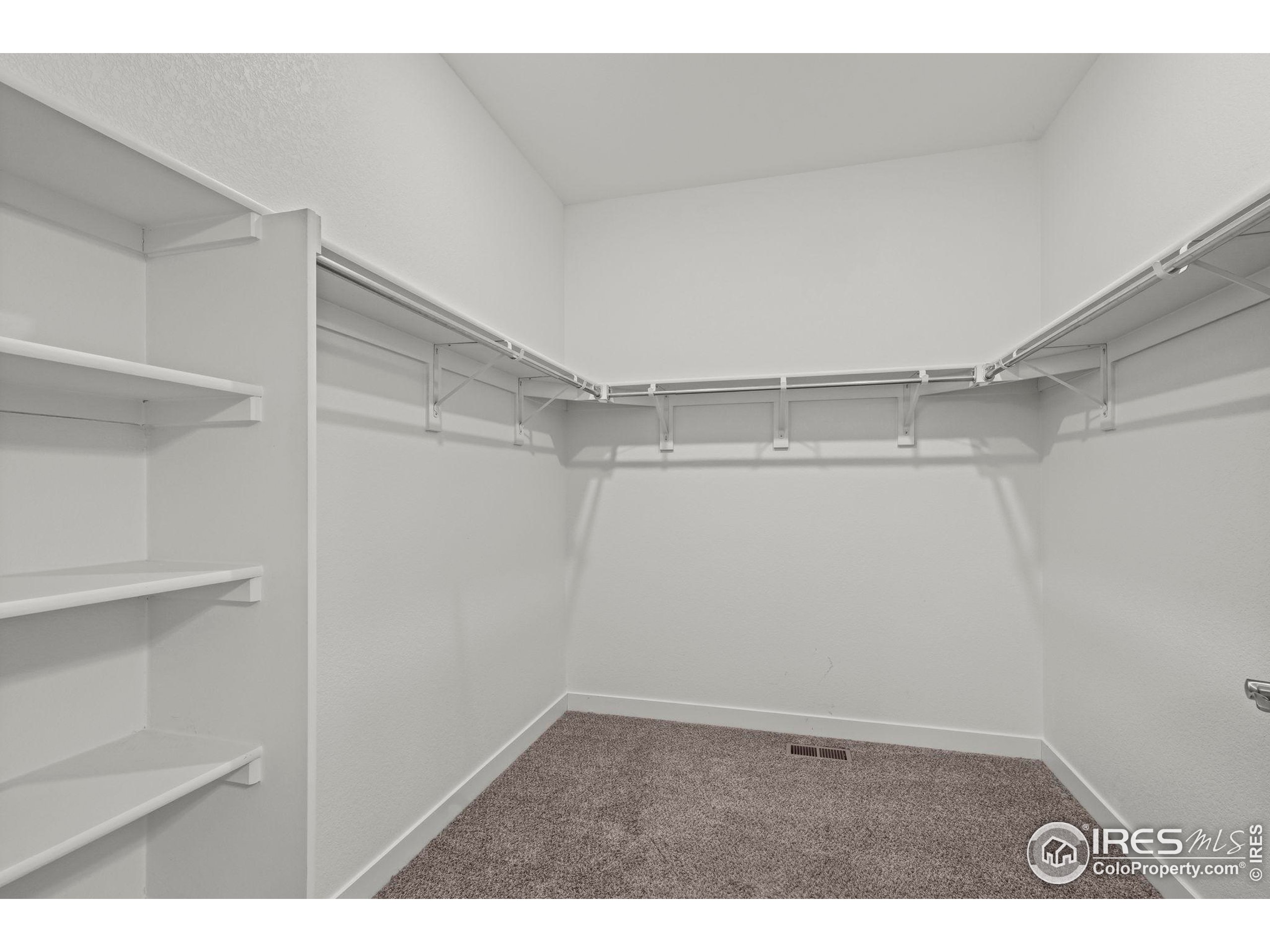 8957 Ferncrest Street Firestone, CO 80504 - Photo 37 of 50 a view of an empty walk in closet