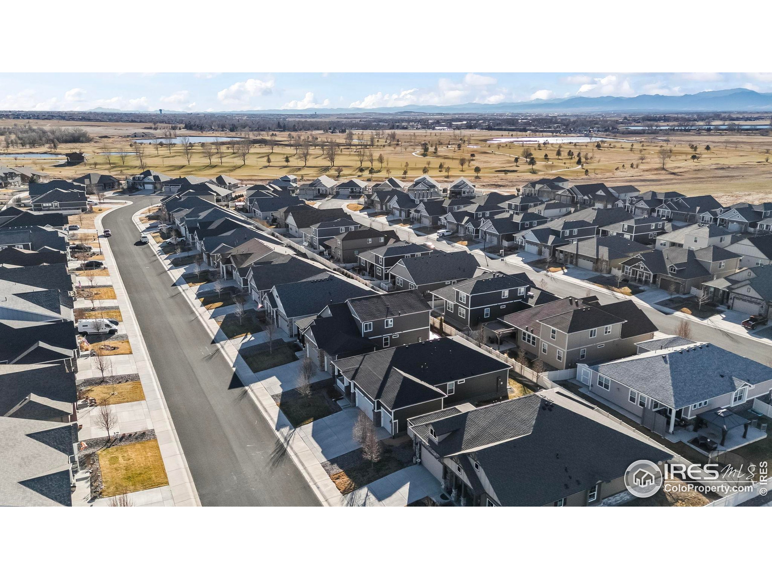 8957 Ferncrest Street Firestone, CO 80504 - Photo 47 of 50 an aerial view of a city