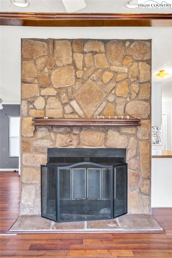 3303 Old Highway 16 Lansing, NC 28643 - Photo 11 of 30 a view of wooden floor and entryway