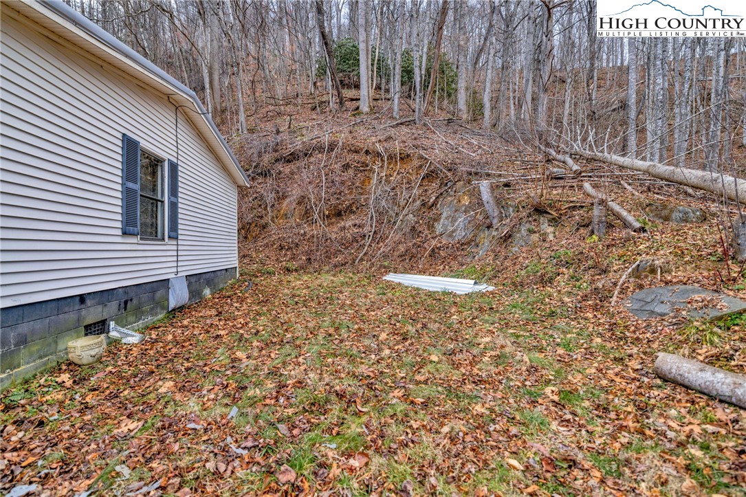 3303 Old Highway 16 Lansing, NC 28643 - Photo 29 of 30 a view of a backyard with large trees
