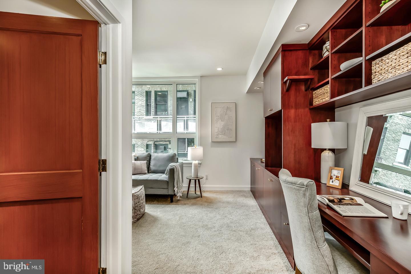 1820 Rittenhouse Square, Unit 1601 Philadelphia, PA 19103 - Photo 44 of 53 a view of living room with furniture and a window