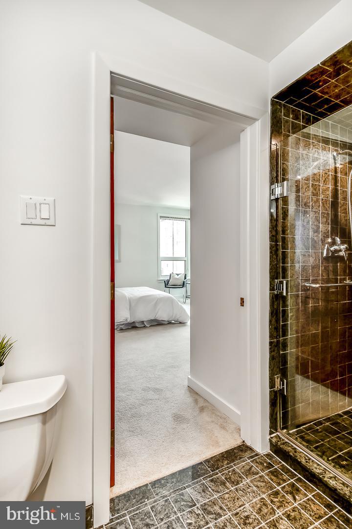1820 Rittenhouse Square, Unit 1601 Philadelphia, PA 19103 - Photo 49 of 53 a bathroom with a toilet and a shower