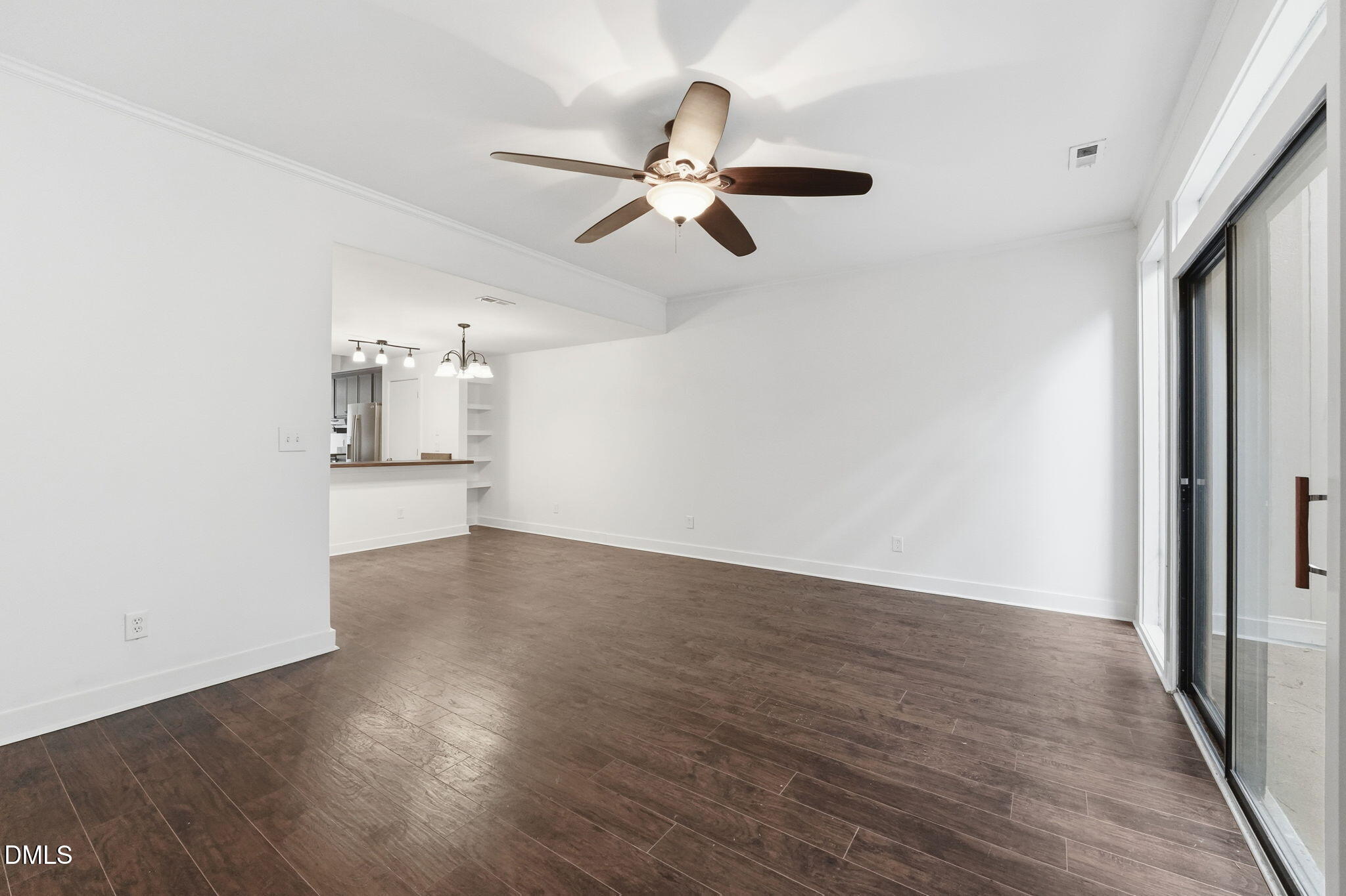 1 Vauxhall Place Chapel Hill, NC 27517 - Photo 12 of 25 wooden floor in an empty room with a window