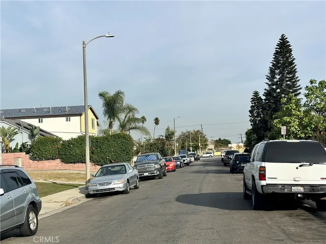 a view of the street