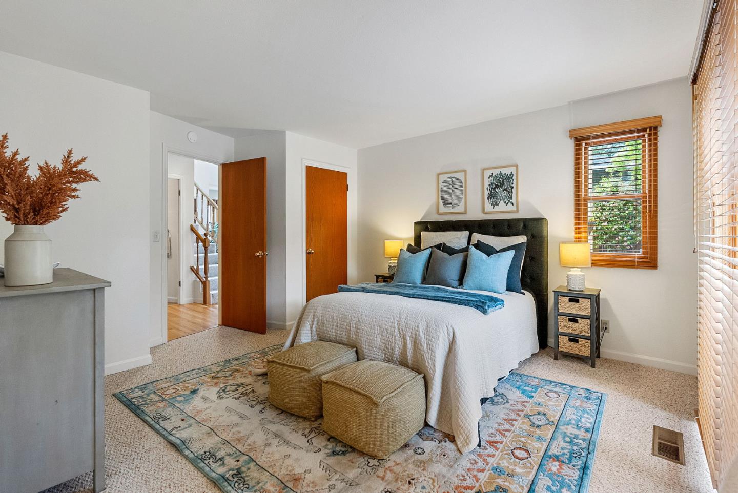 1817 Via Pacifica Aptos, CA 95003 - Photo 14 of 40 a bedroom with a bed and window