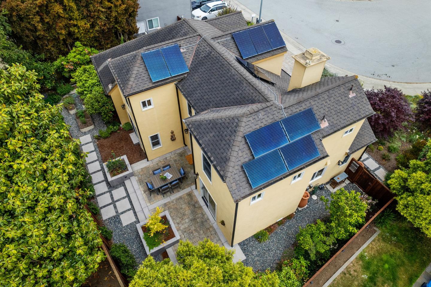1817 Via Pacifica Aptos, CA 95003 - Photo 33 of 40 an aerial view of house with yard