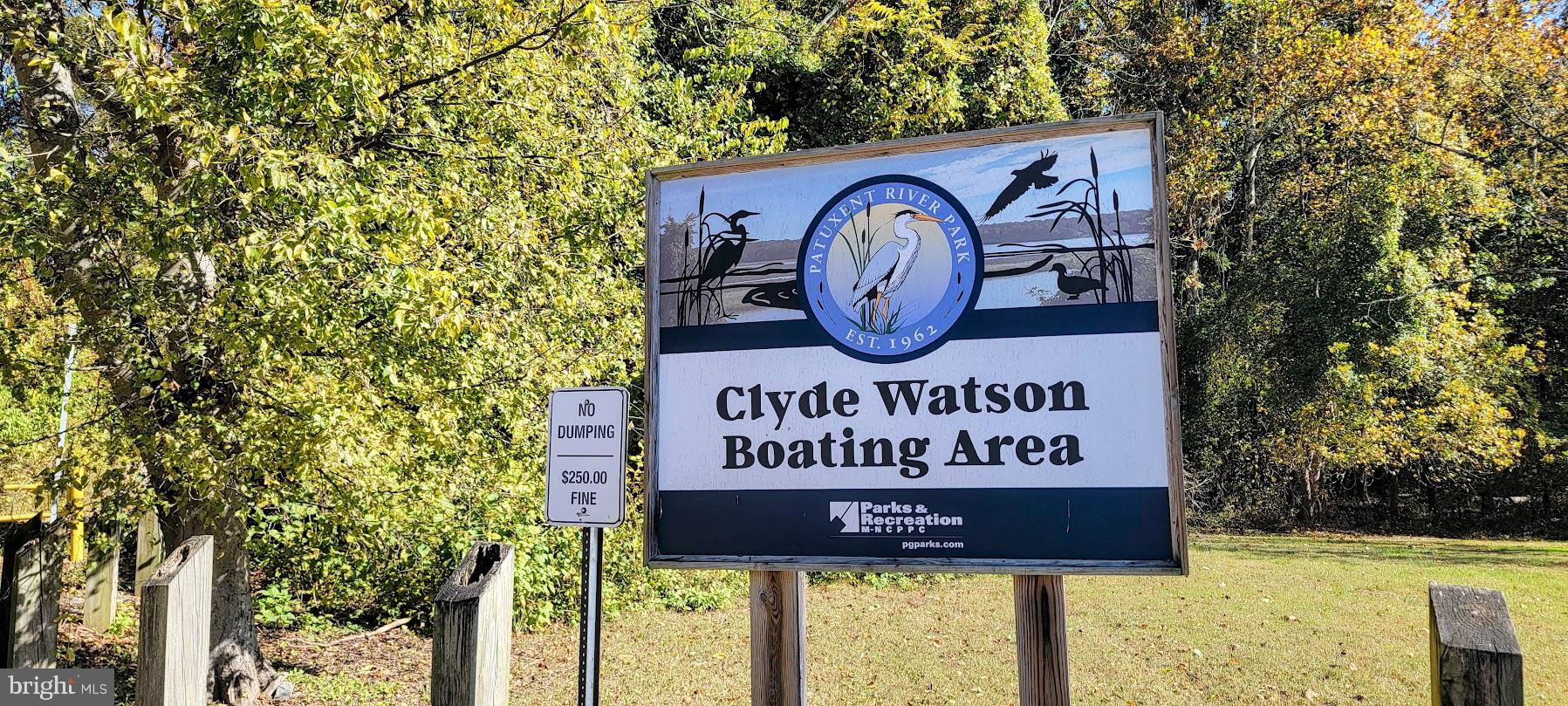 Magruders Ferry Road, Unit PARCEL C Brandywine, MD 20613 - Photo 22 of 39 a sign on the wall of a building